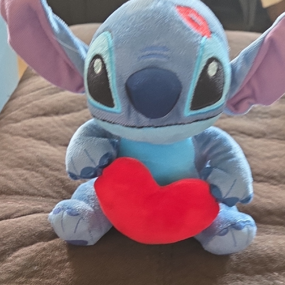 Disney Blue and Red Stitch Plush Toy